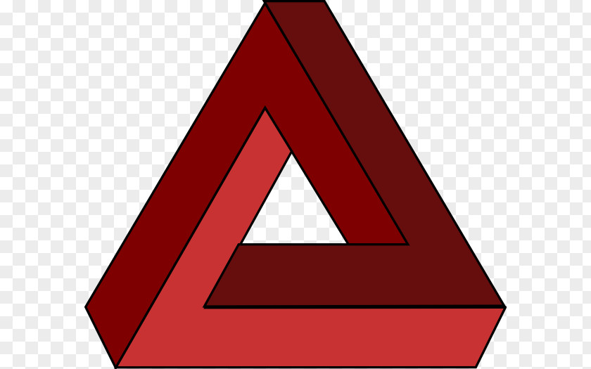 Yuck Cliparts Penrose Triangle Paradox Clip Art PNG