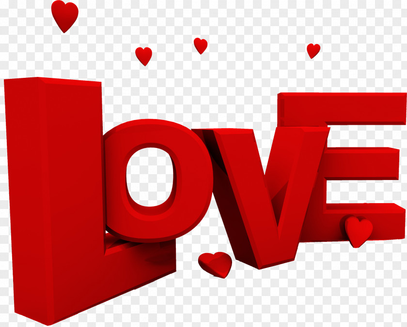 Lovely Text Valentine's Day Love Logo PNG