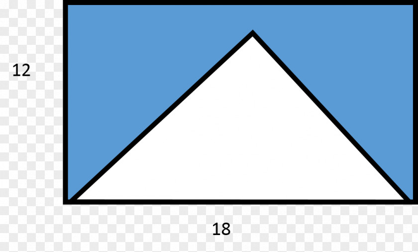 Math Triangle Area Square Perimeter PNG