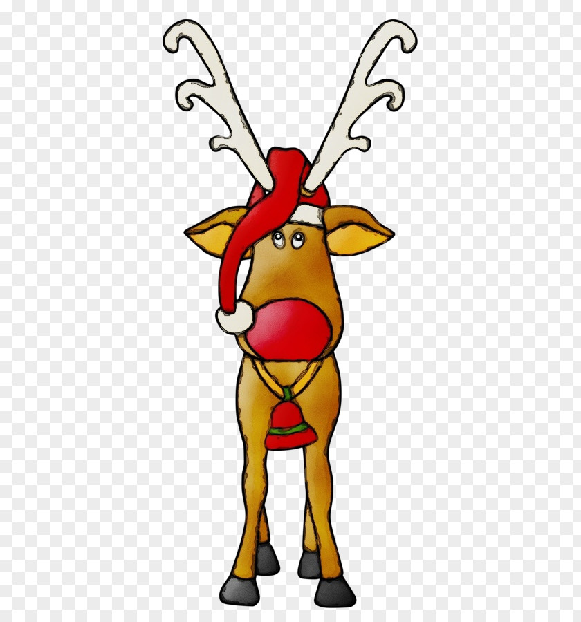 Cartoon Deer Reindeer PNG