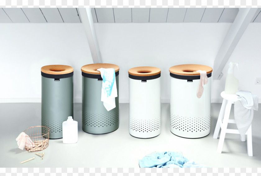 Collecting Rubbish Bins & Waste Paper Baskets Laundry Hamper Brabantia PNG