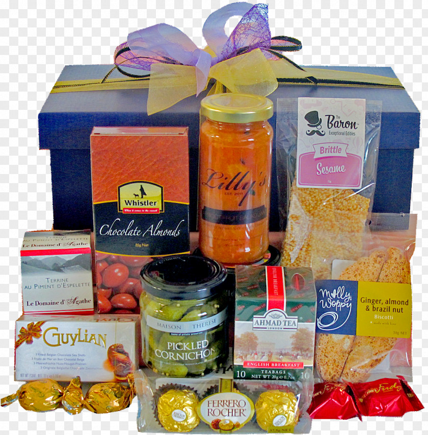 Junk Food Gift Baskets Preservation Storage Hamper PNG