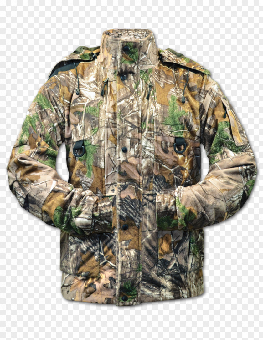 Military Camouflage Hunting Clothing PNG