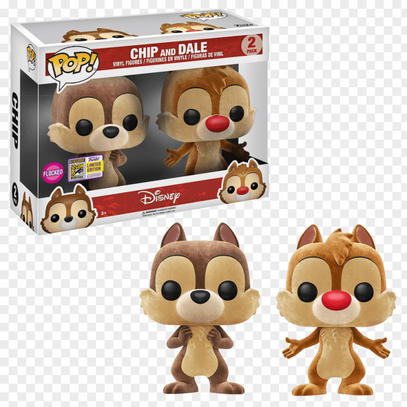 Toy Chip 'n Dale Rescue Rangers 2 San Diego Comic-Con Funko 'n' Chipmunk PNG