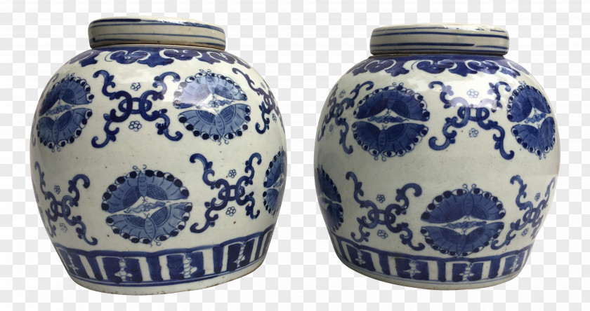 Blue And White Porcelain Pottery Ceramic Cobalt Vase PNG
