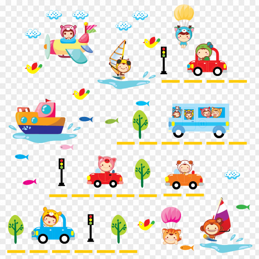 Kids Room Decal Paper Sticker Wall Material PNG