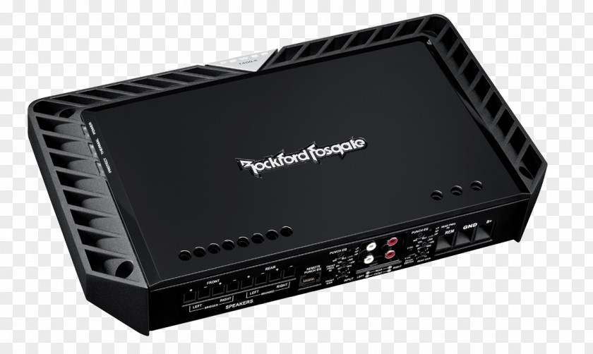 Rockford Fosgate Power T400-4 Vehicle Audio Amplifier PNG