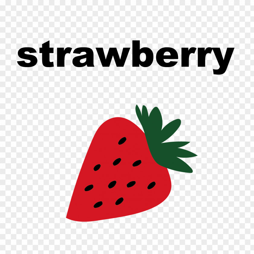 Strawberry Illustration Clip Art スーパーフードキヌア200g Flashcard PNG
