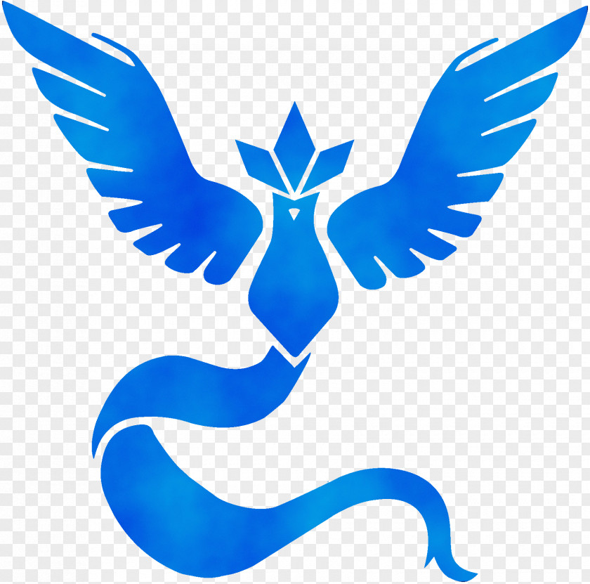 Symbol Logo Wing Clip Art Electric Blue PNG