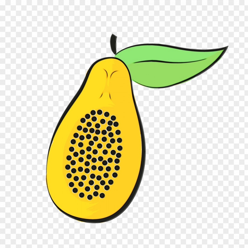Banana Family Papaya Fruit Pear Plant PNG