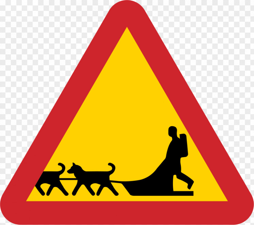 Dog Traffic Sign Sled Stock Photography PNG