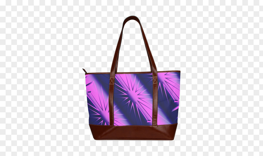 Purple Starburst Handbag Tote Bag Tapestry Satchel PNG