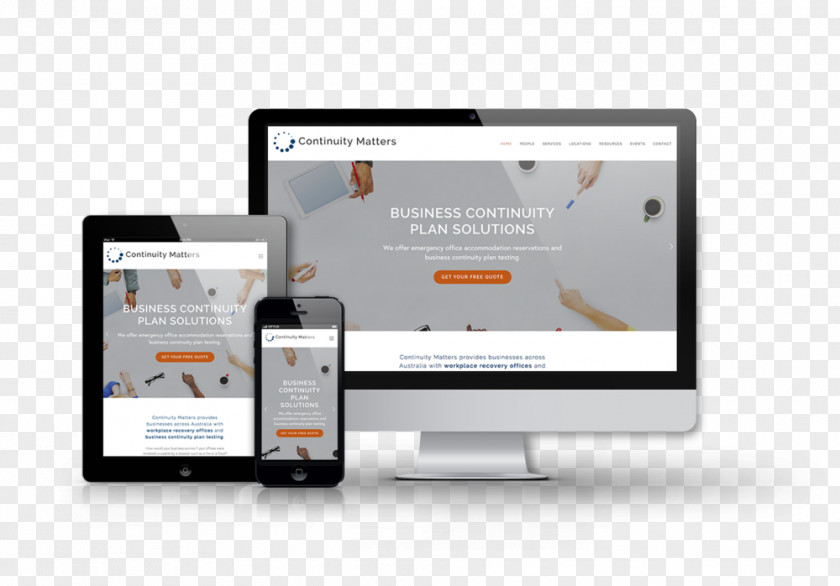 Web Design Responsive Development PNG