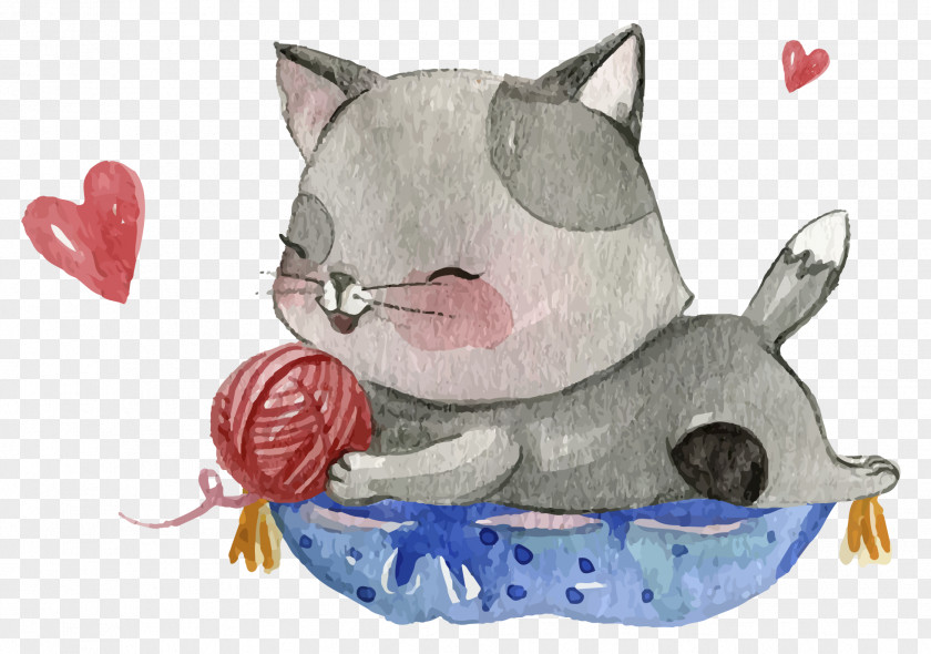 Cat Water Powder Painting Kitten Mat Zazzle Mug PNG