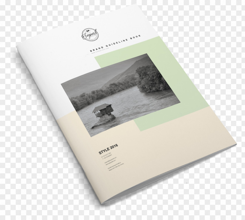 Design Template Brand Book Product Manuals Corporate Identity PNG