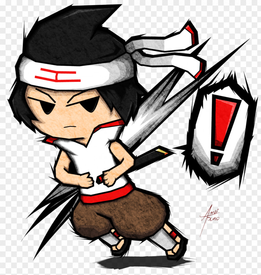 Samurai Vector Headgear Character Clip Art PNG