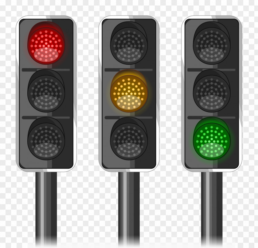 Vector Hand-drawn Traffic Lights Light Sign E-challan Icon PNG