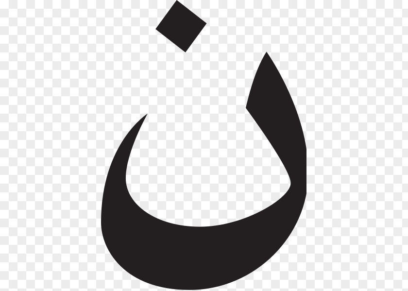 August 2017 Lunar Eclipse Nun Letter Arabic Alphabet PNG