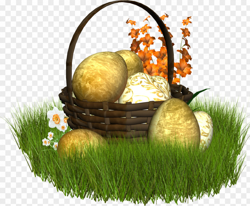Grass Flower Easter Eggs Egg Clip Art PNG