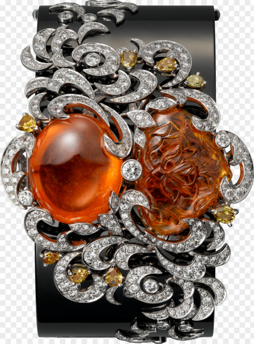 Jewellery Model Cartier Gemstone Earring Watch PNG