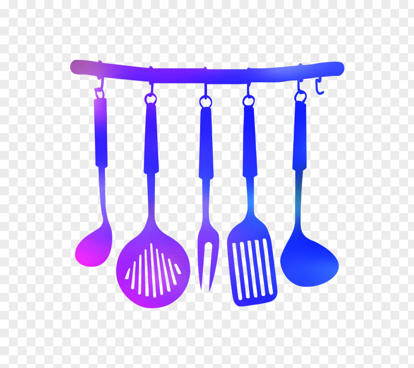 Spoon Kitchen Utensil Wall Decal PNG