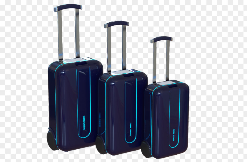 Suitcase Baggage Travel Trolley PNG