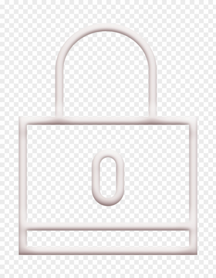 Symbol Material Property Locked Icon Lock Essential Set PNG