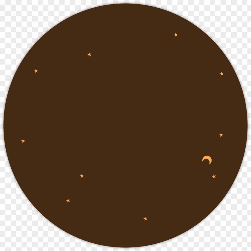 Vast Night Sky Circle Point Atmosphere Brown Plc PNG