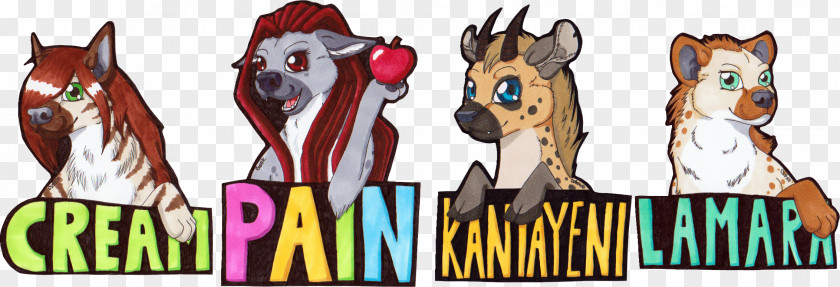 Hyena Horse Art Mane PNG