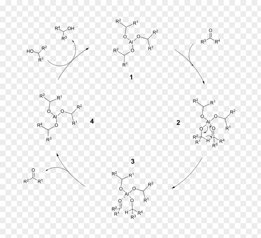 Meerwein–Ponndorf–Verley Reduction Redox Aluminium Isopropoxide Organic Chemistry Oppenauer Oxidation PNG