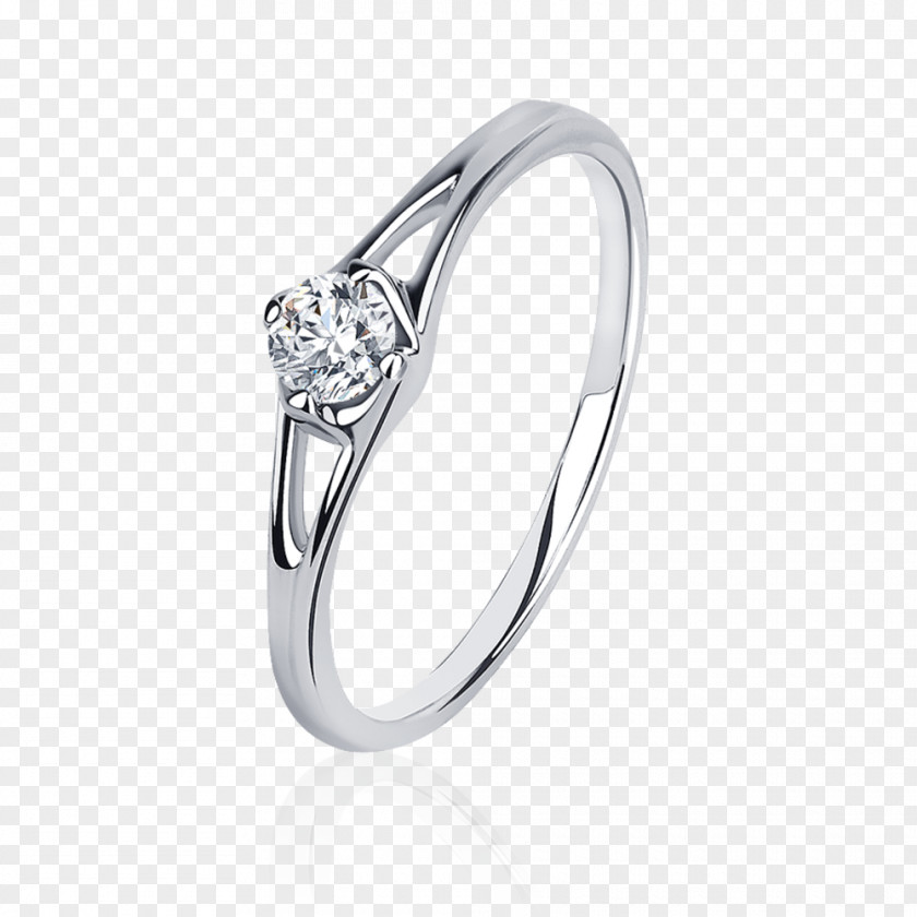 Platinum Ring Wedding Gold Brilliant PNG