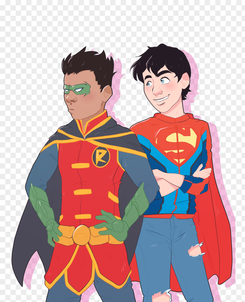 Superman Super-Sons Damian Wayne DeviantArt Supergirl PNG