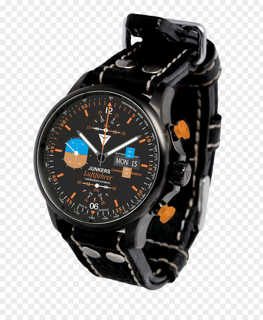 Watch Chronometer Glashütte Chronograph Eurofighter Typhoon PNG