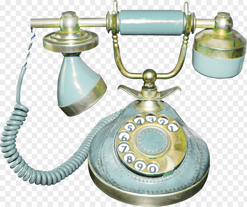 Handpainted Telephone Image Download Blog PNG
