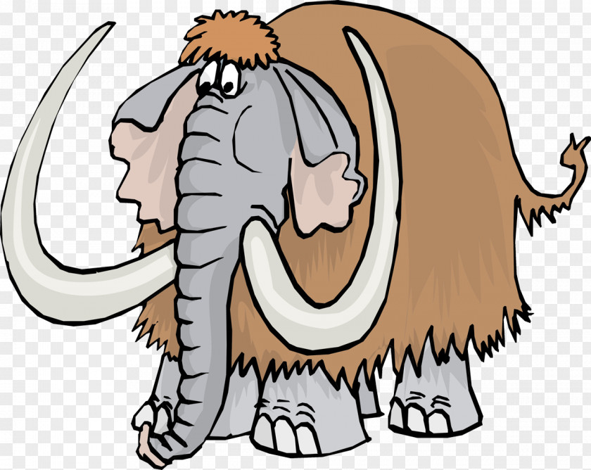 Ice Age African Elephant Clip Art PNG