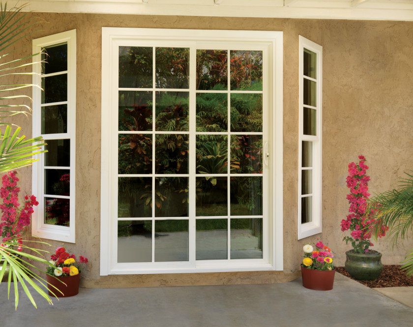 Patio Window Sliding Glass Door Jeld-Wen PNG