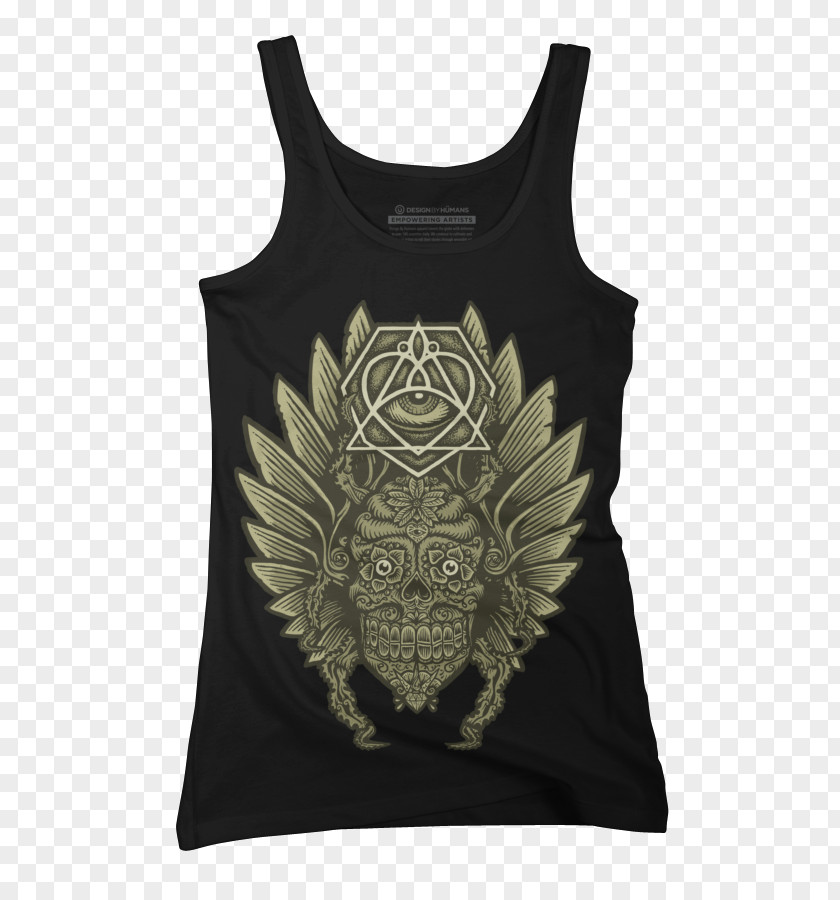 T-shirt Gilets Sleeveless Shirt Neck PNG