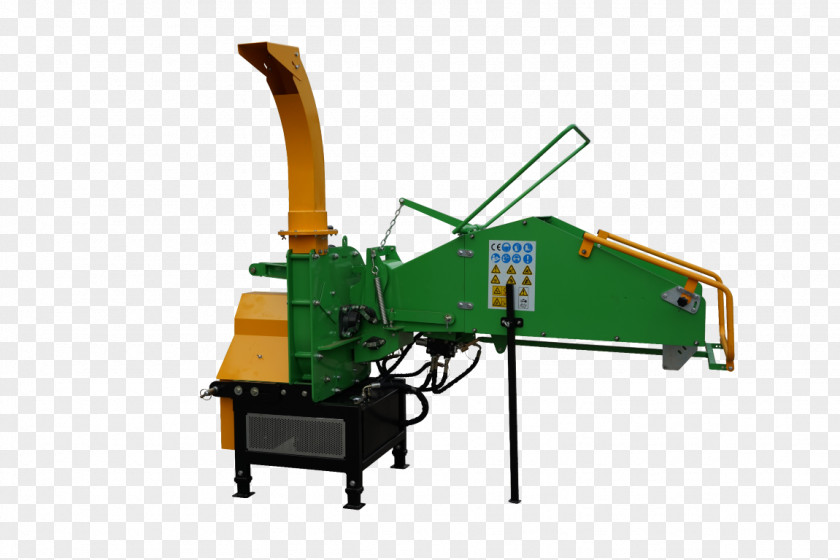 Wood Woodchipper Machine Tractor Hydraulics PNG