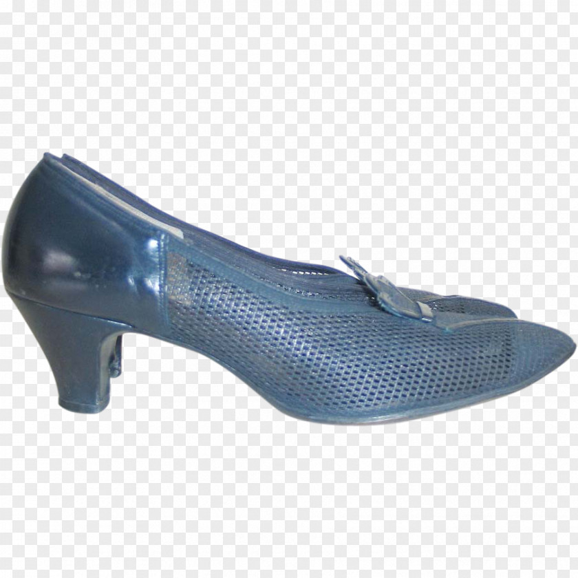 Canada Shoe Electric Blue 1940s PNG