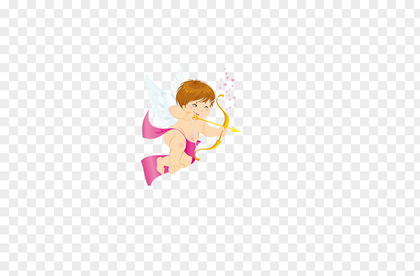 Cupid Euclidean Vector Illustration PNG