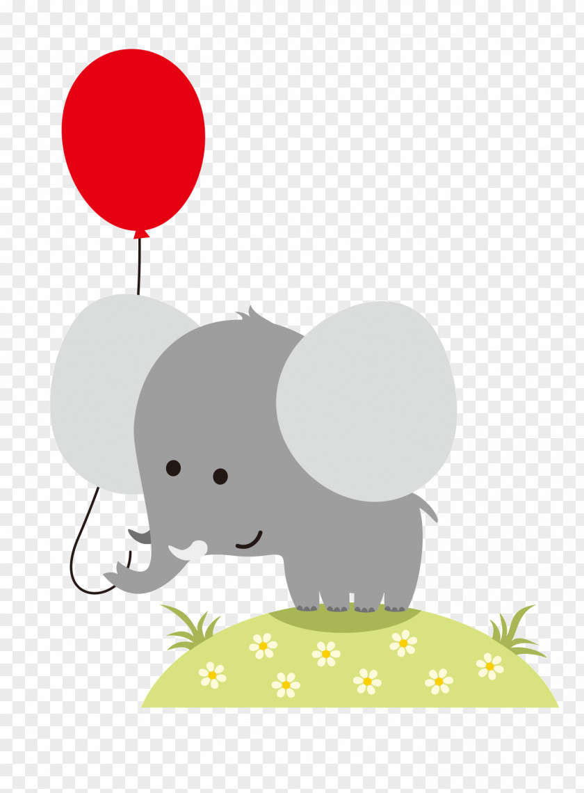 Elephants Greeting & Note Cards Happy Birthday, Elephant! Image Hippopotamus PNG
