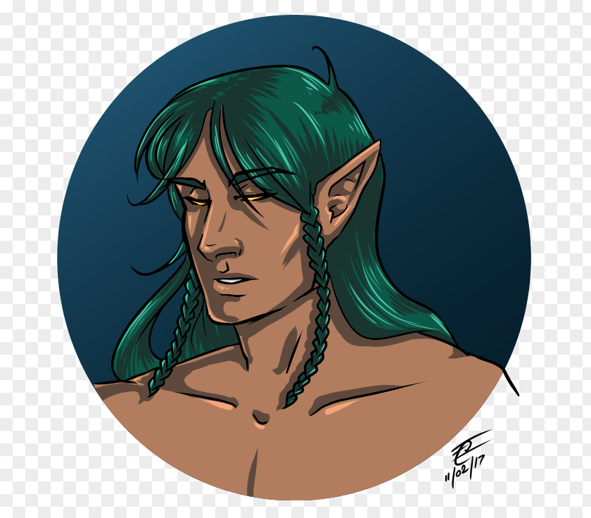 Green Shading DeviantArt Artist Ear PNG