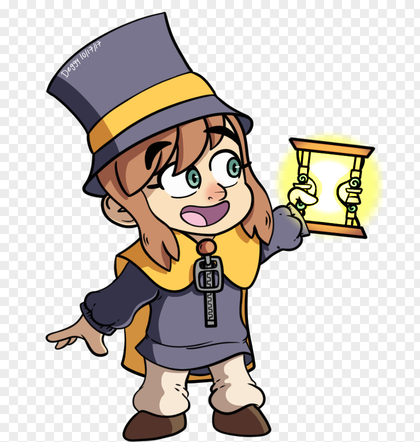 Hat A In Time Drawing PNG