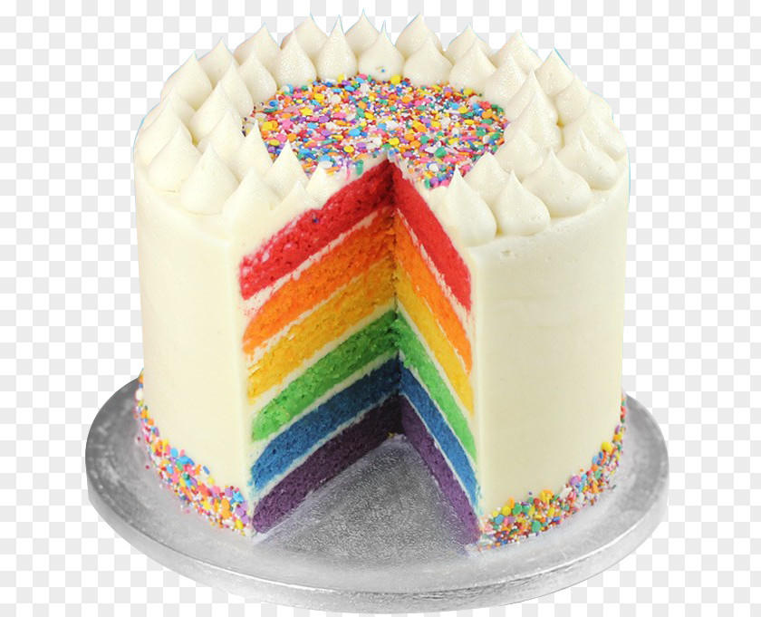 Macaron Cake Rainbow Cookie Layer Wedding Sponge Birthday PNG
