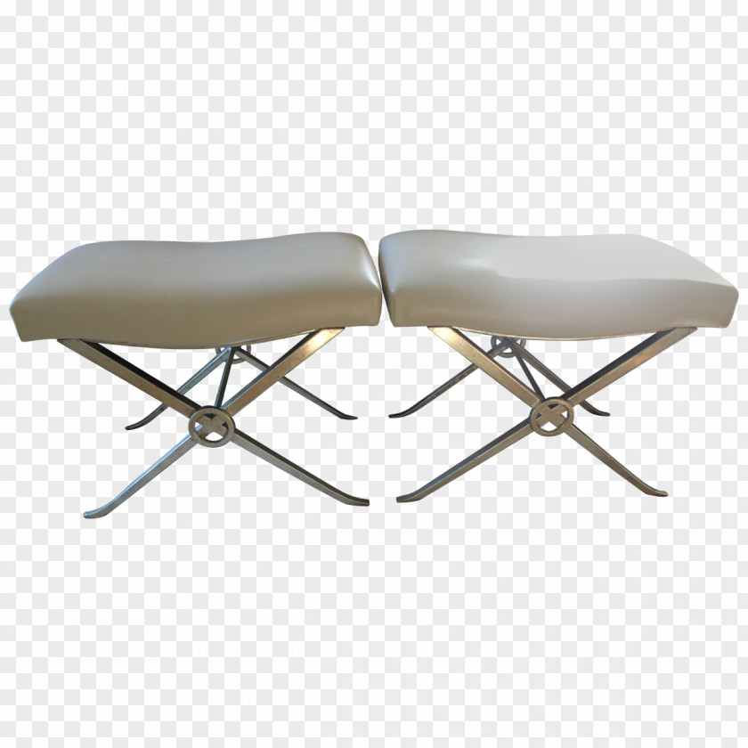 White Leather Ottoman Product Design Angle Chair PNG
