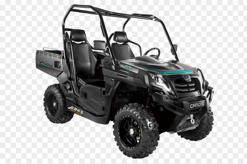 Black Off-road Mountain Bike Car Side By All-terrain Vehicle Motorcycle Four-wheel Drive PNG