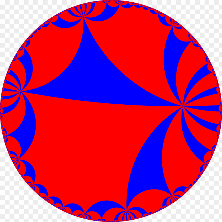Circle Cobalt Blue Symmetry Pattern PNG