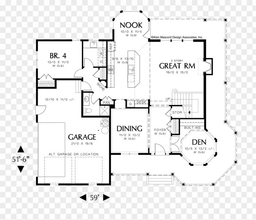 House Plan Floor Victorian PNG