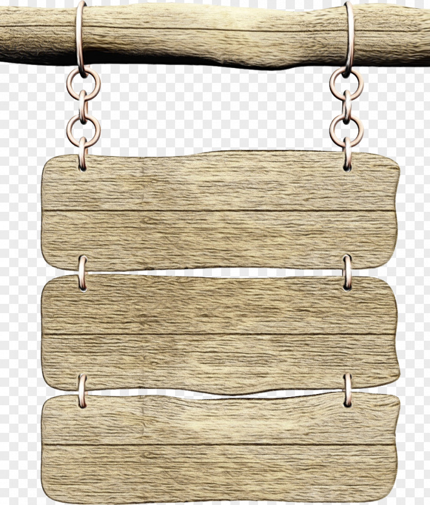 Metal Jewellery Wood Sign PNG