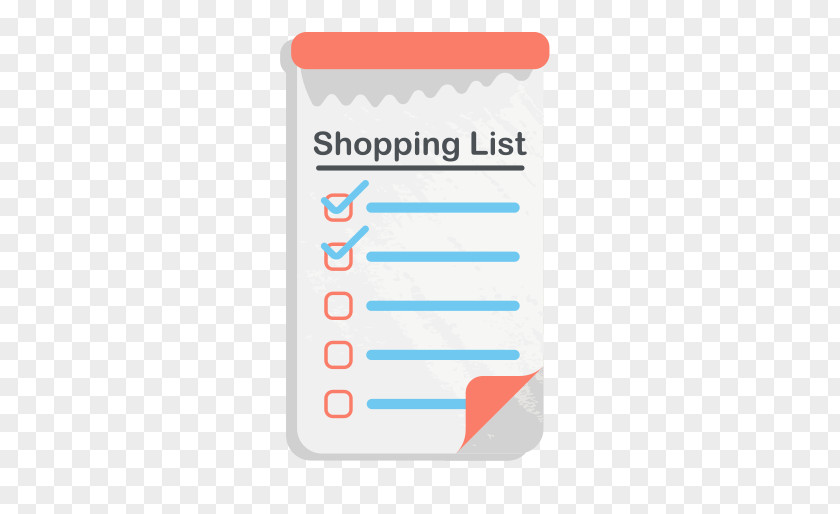 Shopping List Brand Logo Font PNG